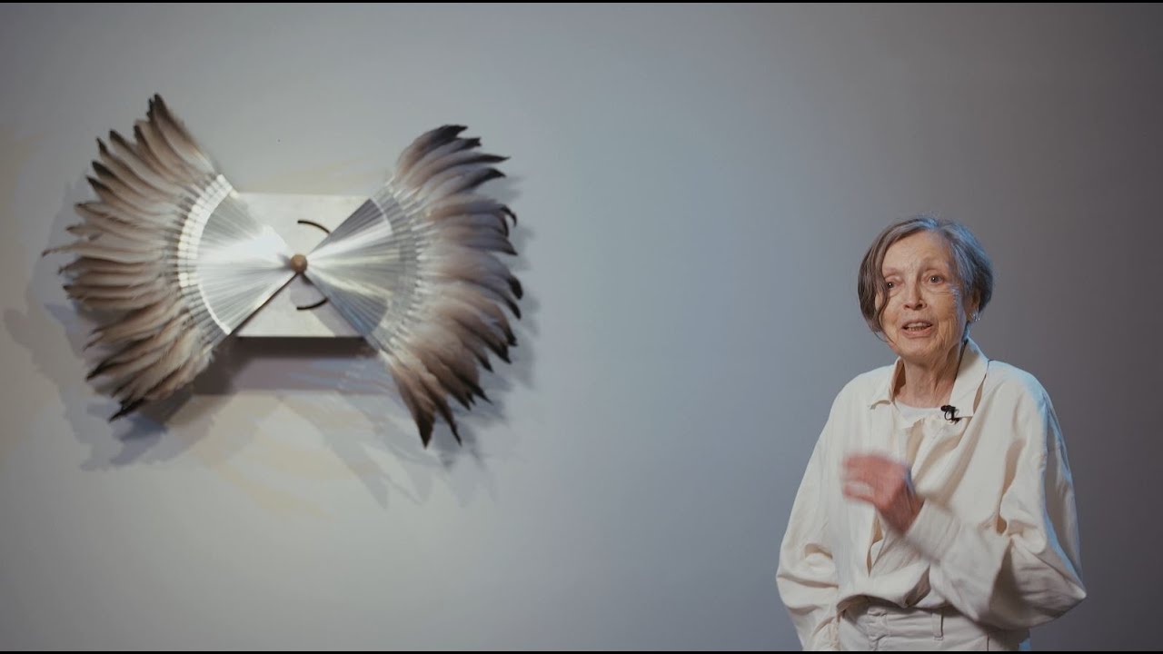 Rebecca Horn Werke Bedeutung Werke aus der Schenkung Sammlung Hoffmann: Rebecca Horn, Silver Crane
