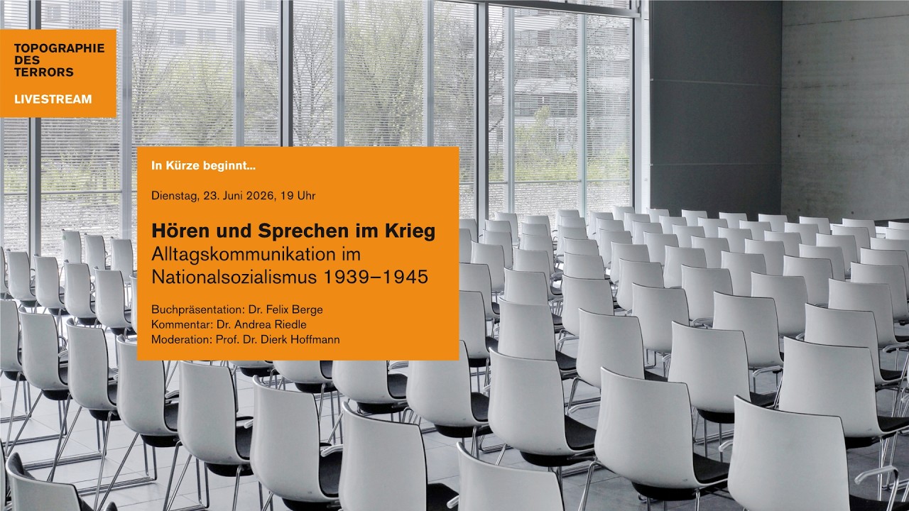Hören und Sprechen im Krieg: Wie kommunizierten Menschen unter NS-Herrschaft?